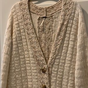 Womens Free People Cardigan size Medium